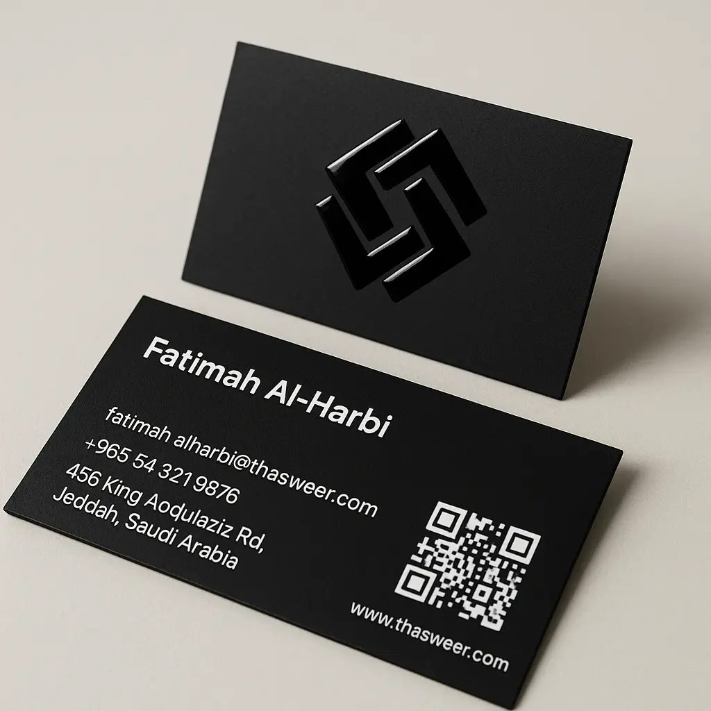 Spot UV Business Cards