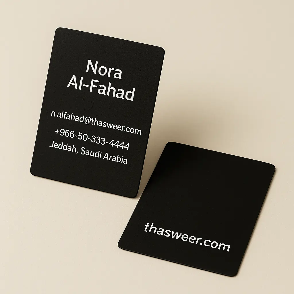 Soft-Touch Business Cards