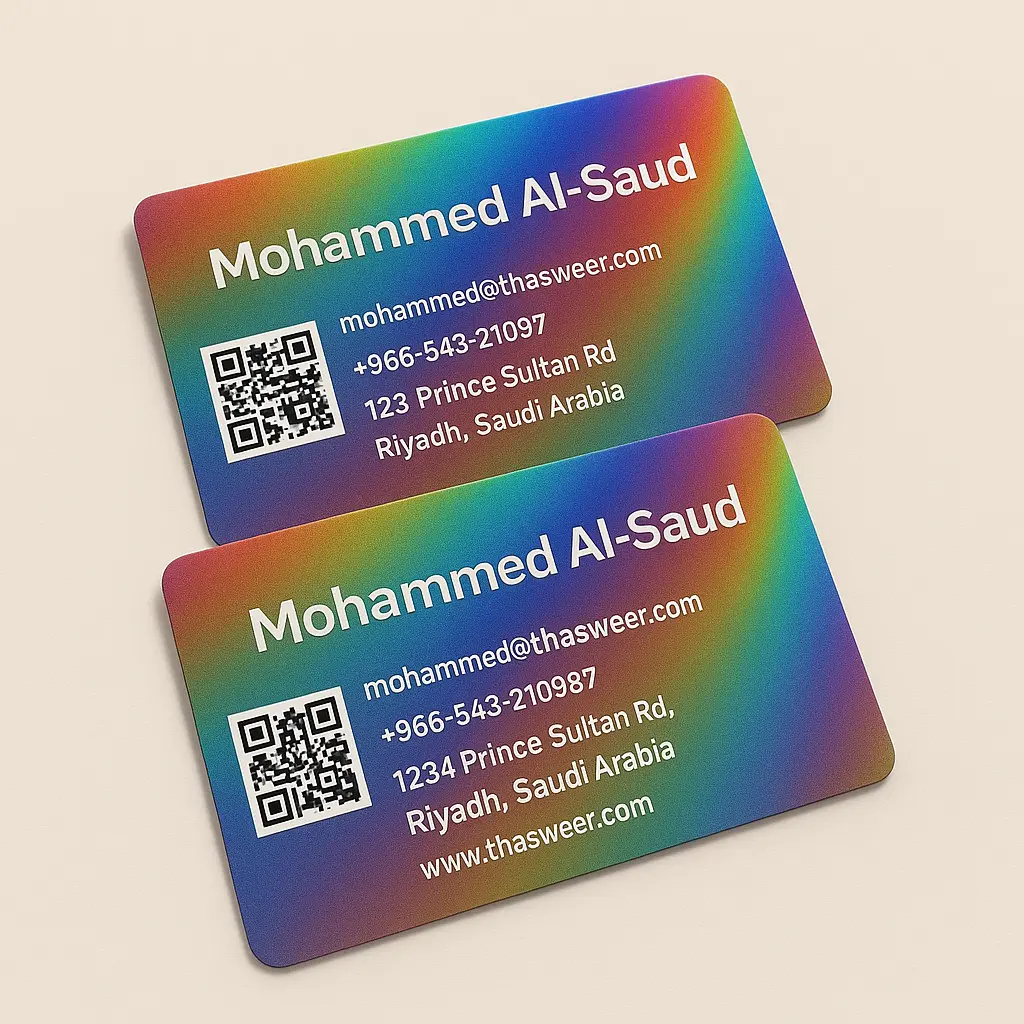 3D Lenticular Business Cards