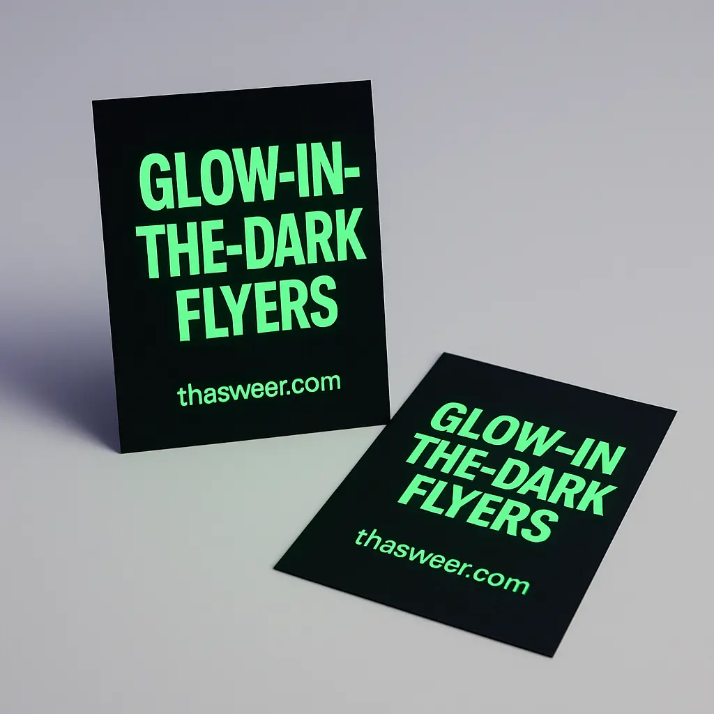 Glow-in-the-Dark Flyers